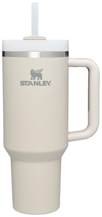 Thumbnail for Stanley Quencher H2.0 Tumbler with Handle and Straw 40 oz | Flowstate 3-Position Lid | Cup Holder Compatible for Travel | Insulated Stainless Steel Cup | BPA-Free | Dune