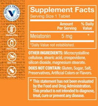 Thumbnail for The Vitamin Shoppe Melatonin (60 Tablets)