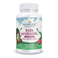 Thumbnail for Nordic Naturals Kids Nordic Flora Probiotic Gummies, Merry Berry Punch - 60 Gummies - 1.5 Billion CFU & Prebiotic Fiber - Non-GMO, Vegan - 30 Servings