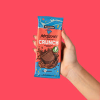 Thumbnail for Feastables Milk Chocolate Crunch Bars - Made with Grass-Fed Milk Chocolate and Organic Cocoa. Only 6 Ingredients, 10 Count