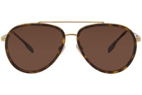 Thumbnail for BURBERRY Sunglasses BE 3125 101773 Oliver Gold Dark Brown