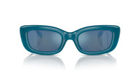 Thumbnail for COACH Sunglasses HC 8390 U 580655 Cr610 Milky Ocean Blue Fl