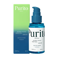 Thumbnail for PURITO Hydro Wave Deep Sea Serum, 60 mL / 2.02 fl. oz., Hydrating Face Serum, Lightweight & Non-Greasy, Skin Moisture Boost, Korean Skincare, For Sensitive Skin, Hyaluronic Acid & Deep Sea Water