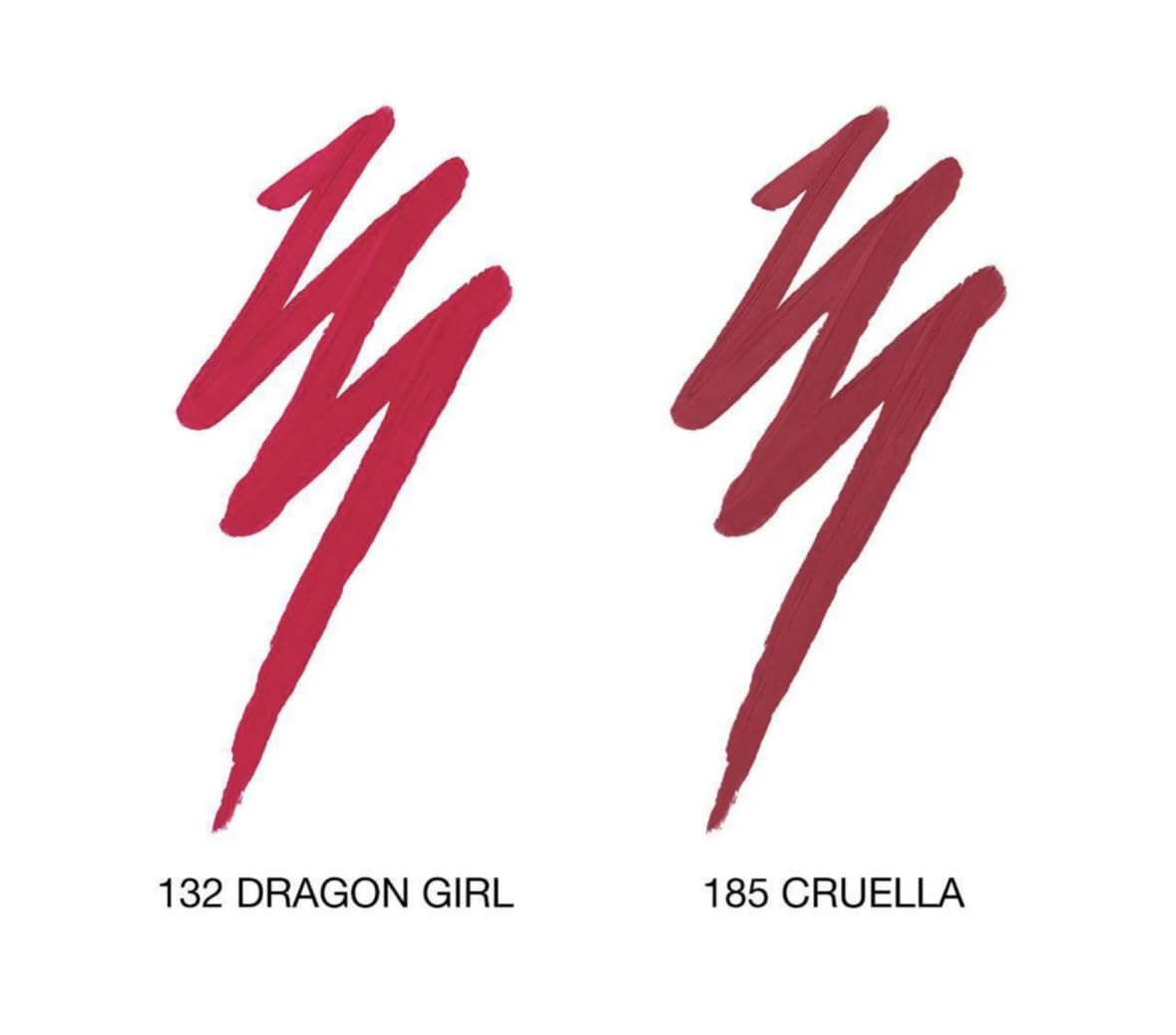 NARS NARS38 Mini Power Matte High-Intensity Lip Pencil Duo - Cruella & Dragon Girl