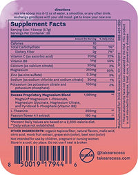 Thumbnail for Recess Mood Powder, Magnesium L-Threonate Blend with Passion Flower, L-Theanine, Electrolytes, Magnesium Calm Support Powder Supplement - Gradient Berry 28 Serving Tub