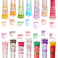 Thumbnail for Ruby Kisses Broadway Vita-Lip Clear Lip Gloss (5 Pack Mint, Rosehip, Coconut, Argan Oil, Mango Butter), Ultra-Hydrating & Soothing Formula with Vitamin Oils, High-Shine Non-Sticky Finish Lip Balm