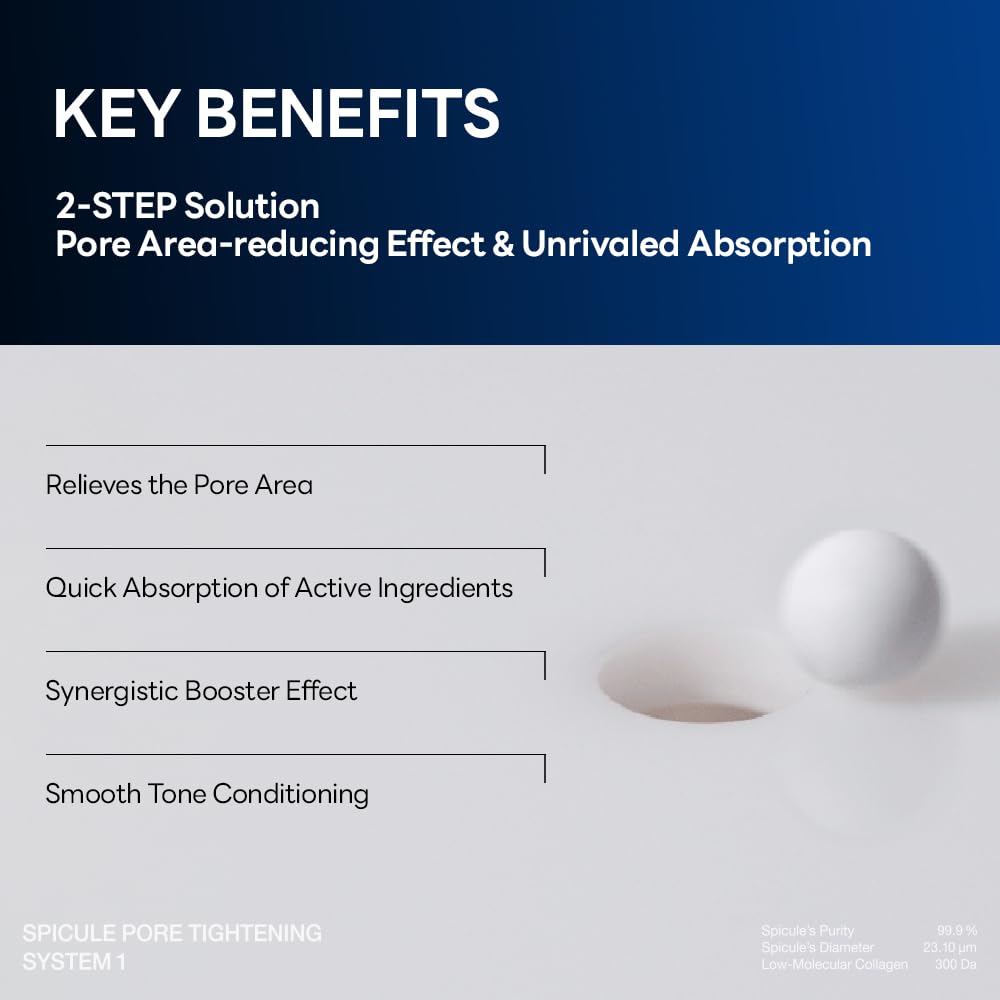 Mediheal Collagen Spicule 1000ppm Intensive Serum – Micro Needle Serum for Pore Care, Soothing & Skin Texture Improvement, 2-Step,Collagen Spicule Ampoule and Gel Mask Set,Skin Booster,10pcs