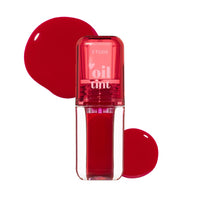 Thumbnail for ETUDE Dear Darling Oil Tint #1 Real Cherry 4g | High Moisturizing and Strong Hydrating Lip Oil/Lip Gloss | Smooth and Moist Lips | Non-Sticky Lip Oil Tint For Dry Lips | K-beauty