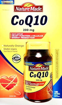 Thumbnail for Nature Made CoQ10, Softgels Helps Supports Heart Function & Cellular Energy Production, Unflavored, 200 mg, 140 Count