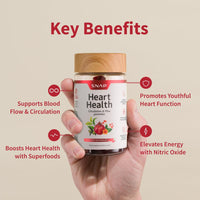 Thumbnail for Snap Supplements Heart Health Bundle: CoQ10, Organic Beet Root, Hawthorn Berry, Turmeric & Odorless Garlic Capsules + Sugar-Free Gummies, 90 Caps & 60 Gummies (Packaging May Vary)