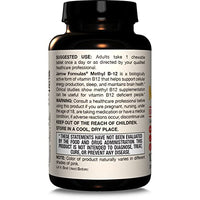 Thumbnail for Jarrow Formulas Methyl Vitamin B-12 1000 mcg, 100 Chewable Tablets, Lemon Flavored- Bioactive B12 Vitamin - Supports Cellular Energy Production, Brain Health & Metabolism - 100 Servings