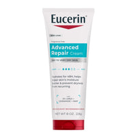 Thumbnail for Eucerin Advanced Repair Body Cream for Very Dry Skin, Fragrance Free Daily Body Moisturizer, 8 Oz Tube