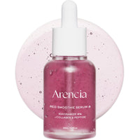 Thumbnail for Arencia Red Collagen + Peptide Smoothie Serum, 8% Niacinamide, Vitamin C, Vitamin E, lifting anti-aging serum for skin texture for glass skin