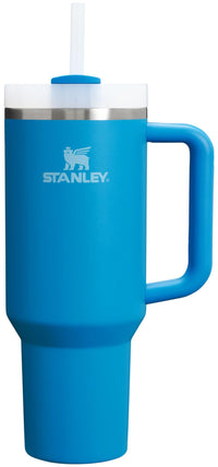 Thumbnail for STANLEY Quencher H2.0 Tumbler with Handle and Straw 40 oz | Flowstate 3-Position Lid | Cup Holder Compatible for Travel | Insulated Stainless Steel Cup | BPA-Free | Azure