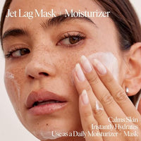Thumbnail for Summer Fridays Jumbo Jet Lag Mask - Hydrating Face Moisturizer + Mask - Enriched with Hyaluronic Acid, Niacinamide, Glycerin + Antioxidants Helps Nourish Skin for a Renewed + Radiant Complexion (5 Oz)