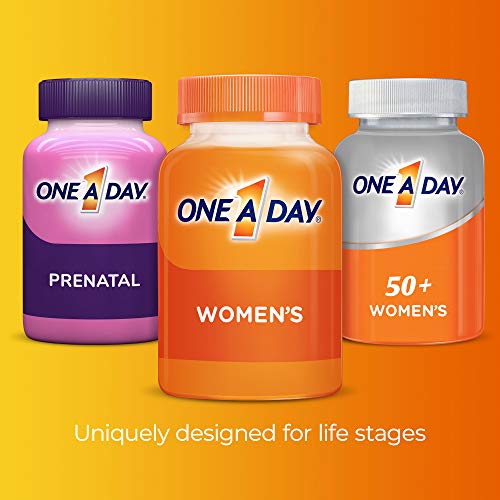 One A Day Women’s Multivitamin, Supplement with Vitamin A, Vitamin C, Vitamin D, Vitamin E and Zinc for Immune Health Support, B12, Biotin, Calcium & More, Tablet, 250 count