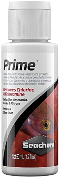 Thumbnail for Seachem Prime 50mL - Emergency Ammonia Neutralizer for Saltwater Aquariums