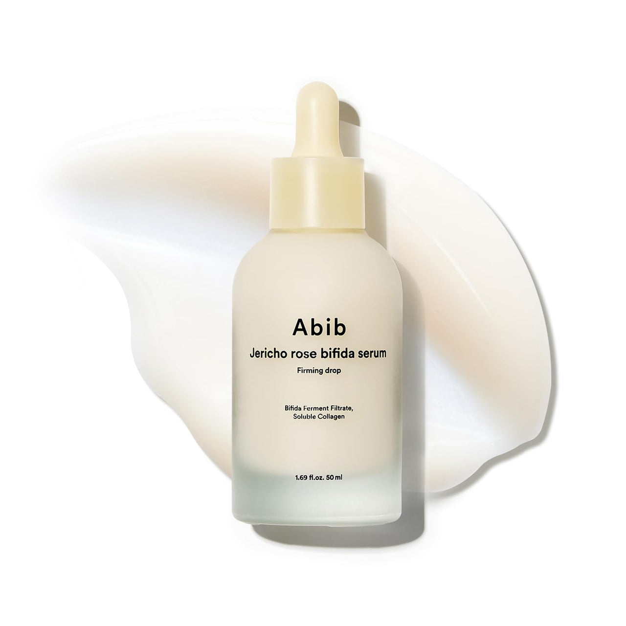 Abib Jericho Rose Bifida Serum Firming Drop 1.69 fl.oz. | Collagen, Peptide, Bakuchiol | Deep Hydration Serum for Dry Skin, Barrier Strength & Skin Bounce | Korean Skincare