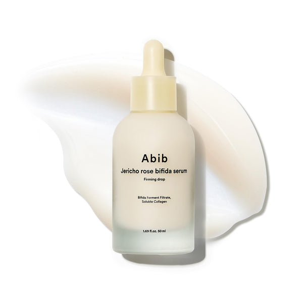 Abib Jericho Rose Bifida Serum Firming Drop 1.69 fl.oz. | Collagen, Peptide, Bakuchiol | Deep Hydration Serum for Dry Skin, Barrier Strength & Skin Bounce | Korean Skincare