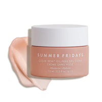 Thumbnail for Summer Fridays Cloud Dew Gel Cream Moisturizer Mini - Lightweight Face Moisturizer with Hyaluronic Acid + Ceramides for Skin Plumping Hydration and Glowing Skin (0.5 Fl Oz)