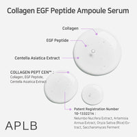 Thumbnail for APLB Collagen EGF Peptide Ampoule Serum | COLLAGEN PEPT CEN™ 35.9% 1.35 FL.OZ/Korean Skincare, Elasticity care, Long lasting moisturizing, Revitalize for gentle and improve skin texture