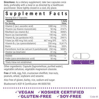 Thumbnail for Bluebonnet Nutrition Stress Relief B Complex Vegetable Capsules, Vitamin B6, B12, Biotin, Folate, Vegan, Gluten & Soy & Milk Free, Kosher, Unflavored, 100 Count