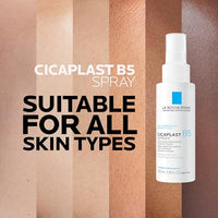 Thumbnail for La Roche-Posay Cicaplast B5 Spray With Vitamin B5 Panthenol & Madecassoside, Hydrating Face Mist For Skin Barrier Repair, Soothing Touch-Free Face & Body Spray, Sensitive Skin & Dermatologist Tested