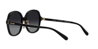 Thumbnail for Coach HC8360F Low Bridge Fit Sunglasses, Black/Grey Gradient Polarized, 58 mm