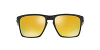 Thumbnail for Oakley Men's OO9341 Sliver XL Rectangular Sunglasses, Matte Black/24K Iridium, 57 mm