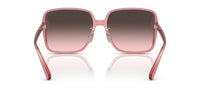 Thumbnail for COACH Sunglasses HC 8368 D 580046 Ch572 Transparent Berry Grey P