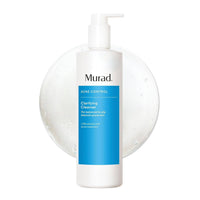 Thumbnail for Murad Acne Control Clarifying Cleanser - Salicylic Acid & Green Tea Formula for Deep Pore Cleansing & Acne Prevention - Purifying Complex for Balanced Skin - 13.5 Fl Oz Jumbo