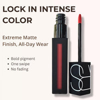 Thumbnail for Nars Powermatte Lip Pigment Potency and Precision Matte Yet - Light My Fire