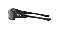 Thumbnail for Oakley Mens OO9238 Fives Squared Rectangular Sunglasses, Polished Black/Black Iridium Polarized, 54 mm