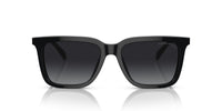 Thumbnail for Coach HC8385U Universal Fit Sunglasses, Black/Grey Gradient Polarized, 54 mm