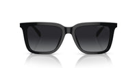Thumbnail for COACH HC8385U Universal Fit Sunglasses, Black/Grey Gradient Polarized, 54 mm