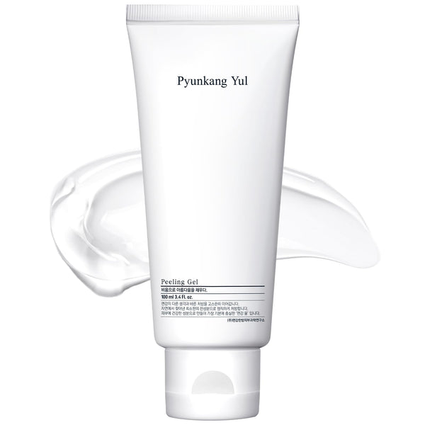 Pyunkang Yul PKY Peeling Gel with Immediate Visible Effect, Mild and Smooth Face Scrub with Papaya and AHA, Zero-Irritation, Korean Skincare (3.4 Fl.Oz, 100ml)