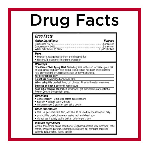 Carmex Medicated Lip Balm Sticks, Lip Moisturizer for Dry, Chapped Lips, 0.15 OZ - (2 Packs of 3)