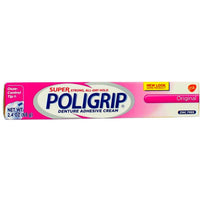 Thumbnail for SUPER POLIGRIP Denture Adhesive Cream Original 2.40 oz