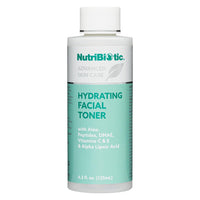 Thumbnail for NutriBiotic Hydrating Facial Toner, 4.2 Fl Oz with GSE | with Peptides, Aloe, DMAE, Vitamin C Ester, Tocotrienols & Alpha Lipoic Acid | Vegan & Paraben Free
