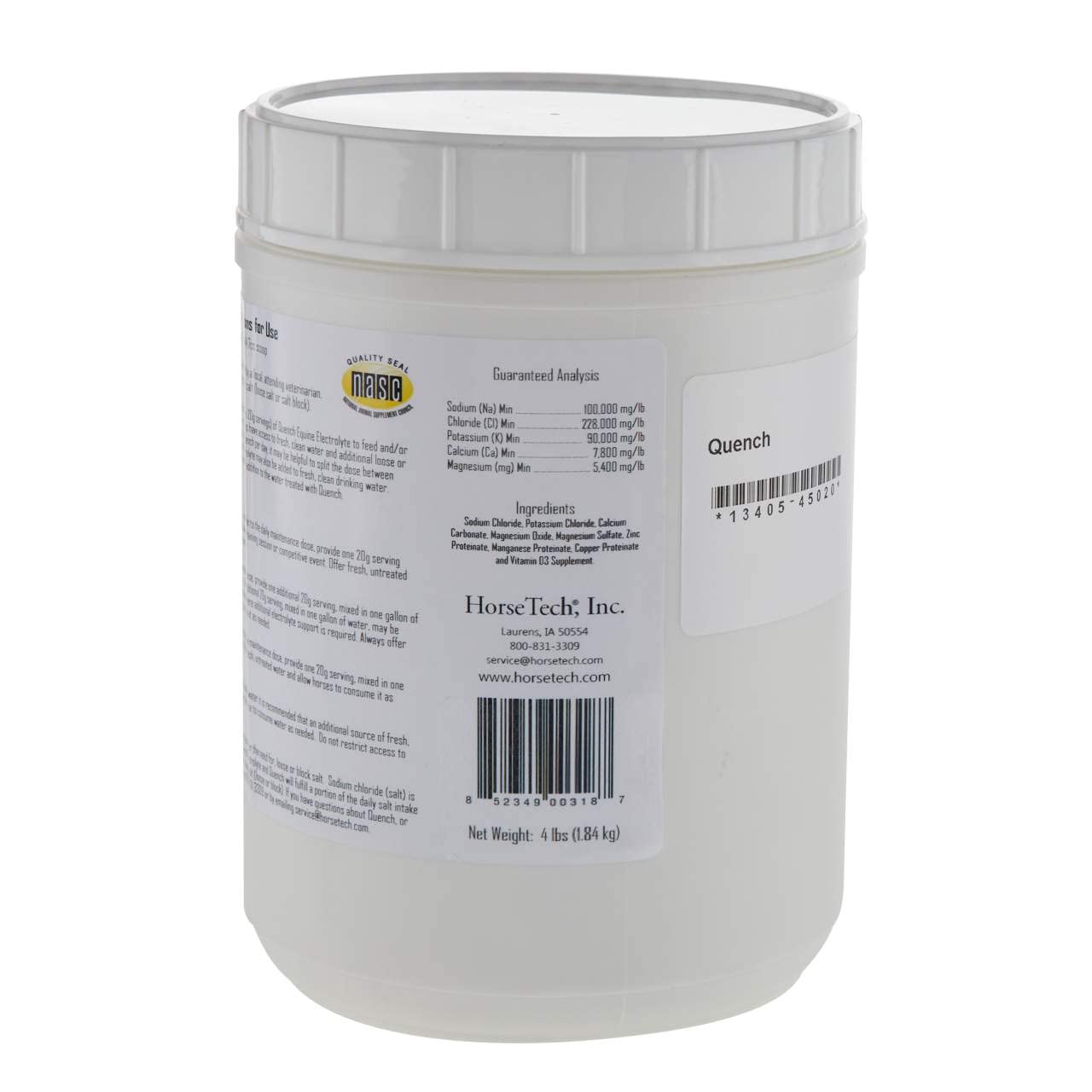 Horse Tech Quench! Electrolytes 4LB