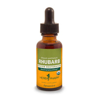 Thumbnail for Herb Pharm Certified Organic Rhubarb Liquid Extract for Digestive System Support, 1 Fl Oz (Pack of 1)