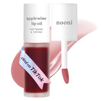 Thumbnail for NOONI Korean Lip Oil - Applewine | Long-Lasting, Moisturizing, Plumping, Revitalizing for Dry Lips, Waterproof, No Peel Off, Hydrating, Stocking Stuffers, Gifts For Women, 0.12 FL Oz