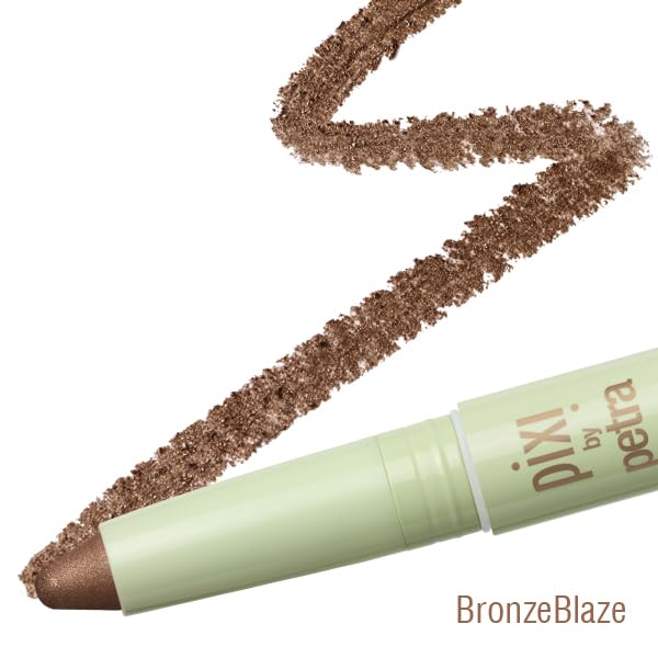 Pixi Beauty Endless Shade Stick | BronzeBlaze | Long-Wear Creamy Eyeshadow Stick | Crease-Resistant, Easy-Glide & Blendable Color for Shadow or Liner | Matte & Shimmer Finishes | 0.05oz/1.5g