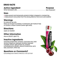 Thumbnail for ChapStick Classic Skin Protectant Flavored Lip Balm Tube, Cherry Flavor, 0.15 Ounce (Pack of 3)