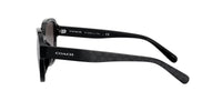 Thumbnail for Coach Sunglasses HC 8298 U 50028G L1153 Black Dark Grey Gradient
