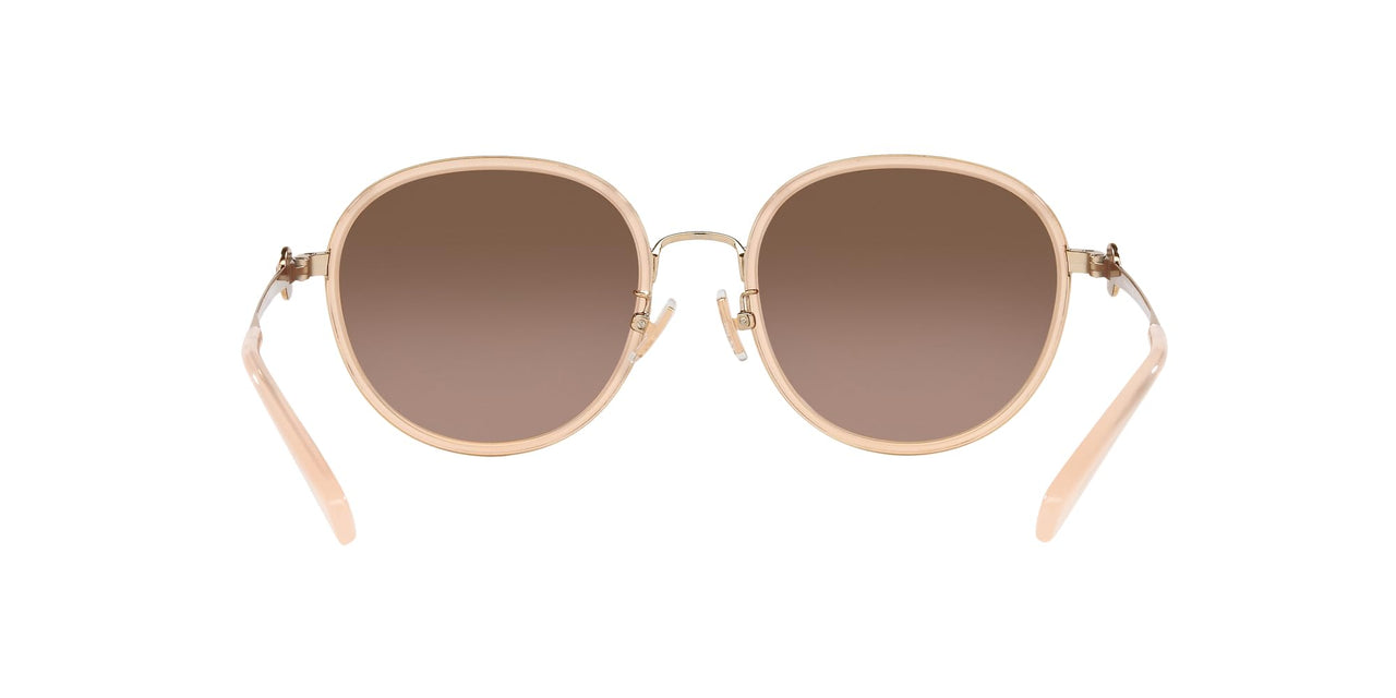 Coach HC7129 Sunglasses, Milky Pink/Brown Pink Gradient, 54 mm