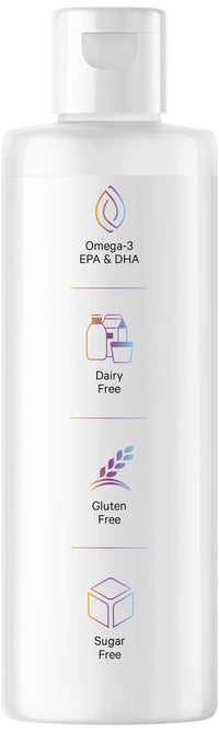 Thumbnail for Codeage Teen Omega-3 Fatty Acids Liquid Supplement, Fish Oil EPA & DHA for Teenagers, Vitamin D & E, Non-GMO, Sugar-Free, Lemonade Flavor Drops, 16 fl oz