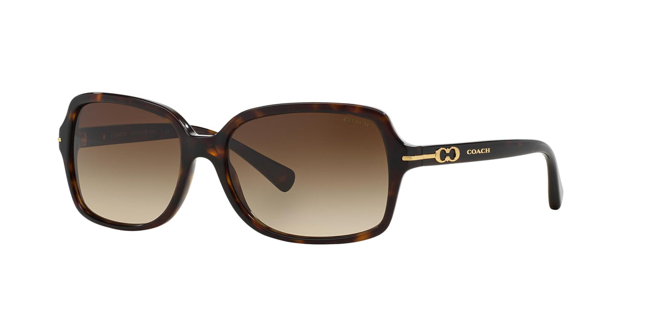 Coach Sunglasses HC 8116 500113 L087 Blair Dark Tortoise Brown