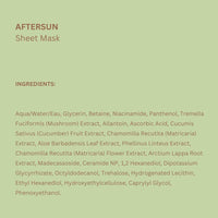 Thumbnail for Pixi Beauty Aftersun Sheet Mask, Instant Calming & Soothing Skin Treatment, Aloe Vera, Cucumber & Chamomile Cooling Mask, 3 Masks Per Box 3 x 0.80 oz / 23 gm