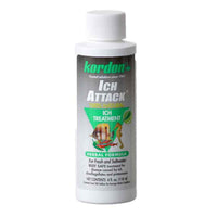 Thumbnail for Kordon Ich-Attack Disease Inhibitor: Natural Solution for Ich & External Fish Diseases, 100% Organic Herbal Treatment for Fresh & Saltwater, Safe for Invertebrates, Made in The USA, 4-Ounces